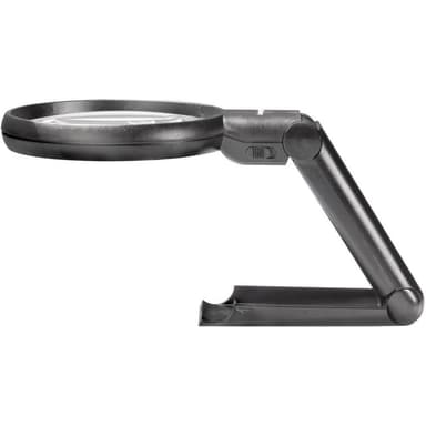 TOOLCRAFT 821010 821010 Standerlup Forstørrelsesfaktor: 2 x, 4 x Linsestørrelse: (Ø) 88 mm