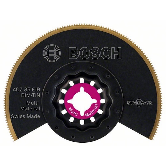 Bosch Accessories 2608661758 ACI 85 EB Bimetal Segmentsavklinge 85 mm 1 stk