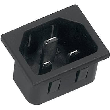 K & B 42R073121150 IEC-stik 42R Stik, indbygning lodret