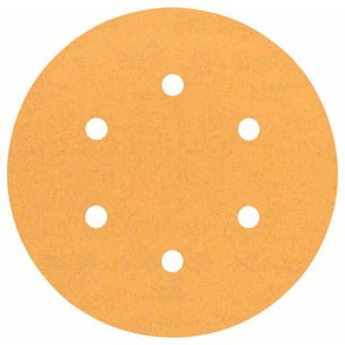 Bosch Accessories Best for Wood 2608605089 Excenter slibepapir med burrebånd, perforeret Kornstørrelse 120 (Ø)