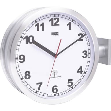 EUROTIME 91764-47 Radio Vægur 40 cm Aluminium