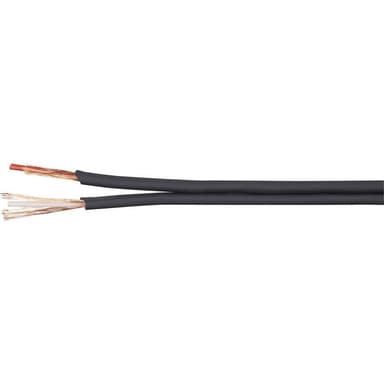 BKL Electronic 1106001/5 Audiokabel 2 x 0.14 mm² Sort 5