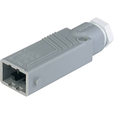 Hirschmann 931 692-106-1 Strømstik STAS Stik, lige