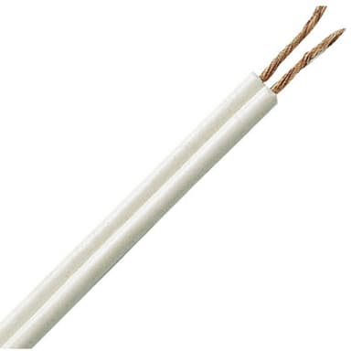 Kopp 151325007 Tråd A03VH-H 2 x 0.75 mm² Hvid 25 m