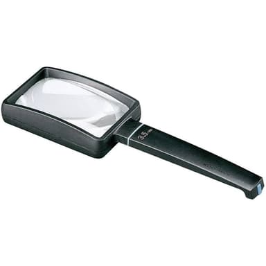 Eschenbach 2655750 Håndlup Forstørrelsesfaktor: 3.5 x Linsestørrelse: (L x B) 75 mm x 50 mm Sort