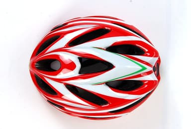 Cykelhjelm Ferrari - rød