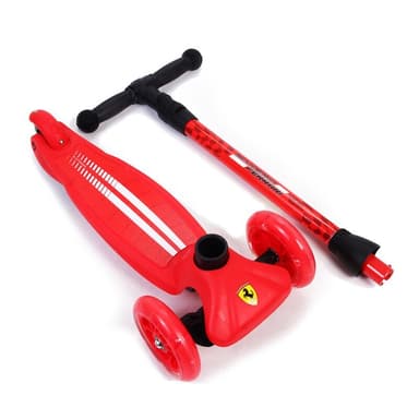 Ferrari twist scooter til børn - rød.