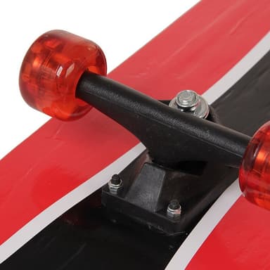 Ferrari Skateboard Double-Kick rød og sort