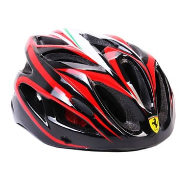 Cykelhjelm Ferrari - sort