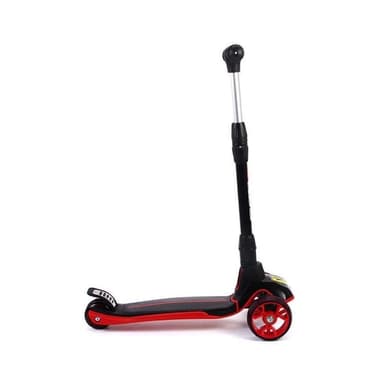 Ferrari sammenklappelig tvilling scooter til børn - rød.