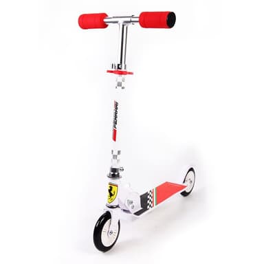 Ferrari scooter til børn - hvid.