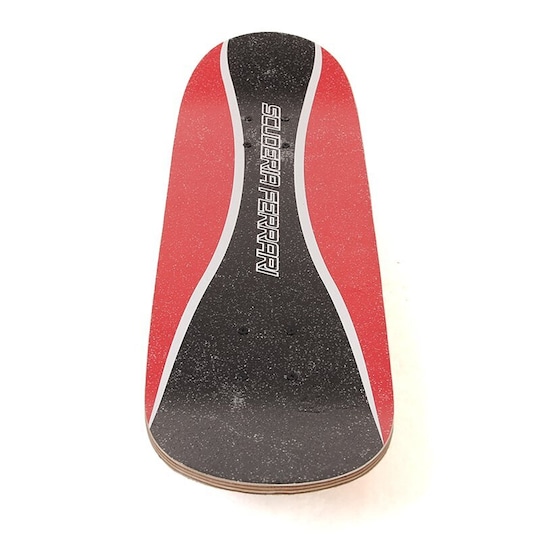Ferrari Skateboard Double-Kick rød og sort