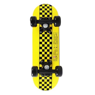 Ferrari Mini Skateboard Double-Kick - Gul