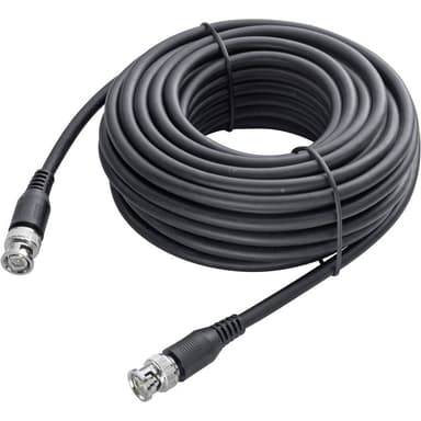 Sygonix 43575X Video Forlængerkabel [1x BNC-stik - 1x BNC-stik] 2.00 m Sort