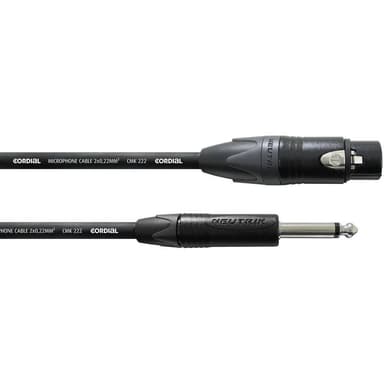 CORDIAL CPM 5 FP MICRO CABLE 5M BLACK.