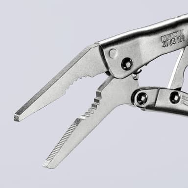 Knipex 41 34 165 Gribetang Lige 0 - 24 mm 165 mm