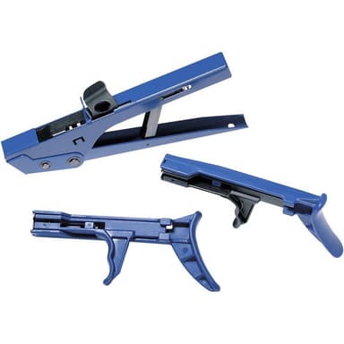 HellermannTyton MK20 Kabelbindertang Blå
