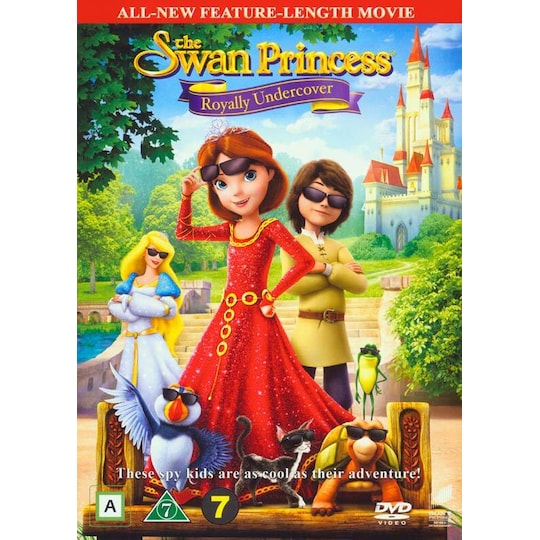 SWAN PRINCESS 7: ROYALLY  UNDERCOVER (DVD)