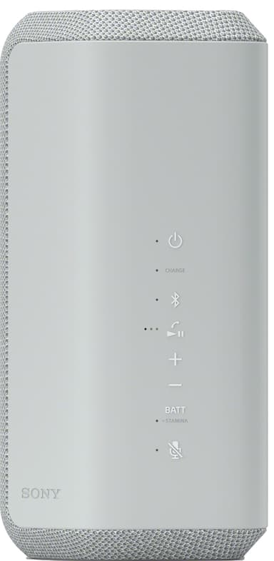 Sony SRS-XE300 trådløs og transportabel højttaler (lysegrå)