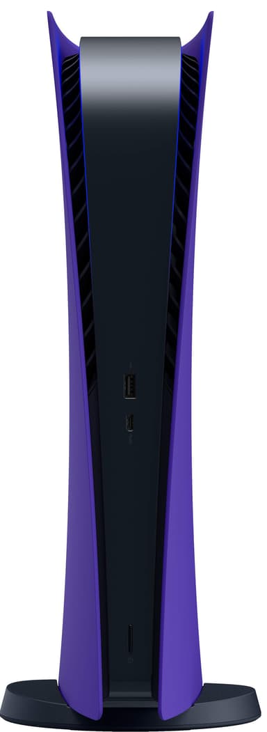 PS5 Digital Edition konsol-cover (Galactic Purple)