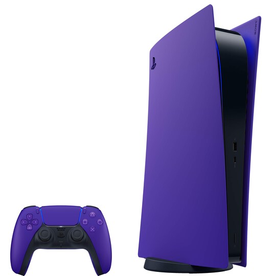 PS5 Digital Edition konsol-cover (Galactic Purple)