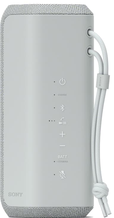 Sony SRS-XE200 trådløs og transportabel højttaler (lysegrå)