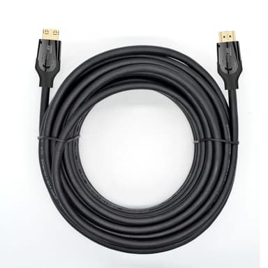 NÖRDIC 15m Aktiv kabel HDMI 2.0 High Speed ​​med Ethernet UHD 4Kx2K 60Hz Dynamic HDR 18Gbps støtte til Dolby Vision ARC Game Mode VVR