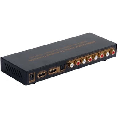 NÖRDIC HDMI 4K Extractor audio konverter DAC HDMI til analog 2CH, 5.1-kanals og 7.1CH og digital SPDIF Toslink