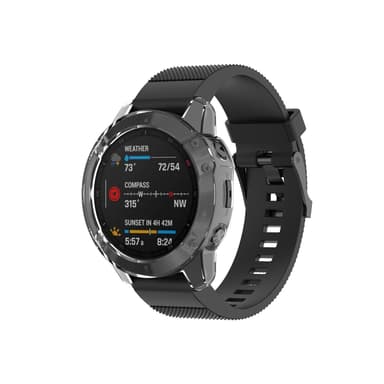 Beskyttelsescover kompatibel med Garmin Fenix 6/6 Pro TPU Clear
