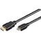 Goobay Højhastigheds HDMI™-kabel med Ethernet (mini)