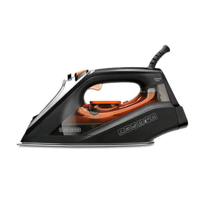 BLACK+DECKER Strygejern Auto Shut-Off Sort