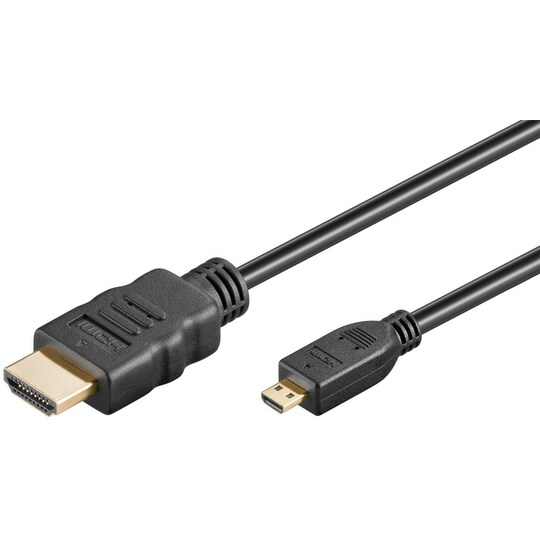 Goobay Højhastigheds HDMI™-kabel med Ethernet (Micro, 4K   60 Hz)
