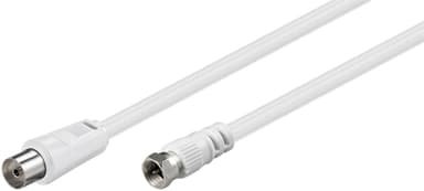 Goobay SAT-/antenne-adapterkabel (<70 dB), dobbelt afskærmet