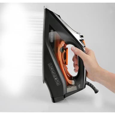 BLACK+DECKER Strygejern Auto Shut-Off Sort