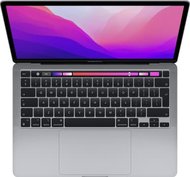 MacBook Pro 13 M2 2022 8/256 GB bærbar computer (Space Gray)