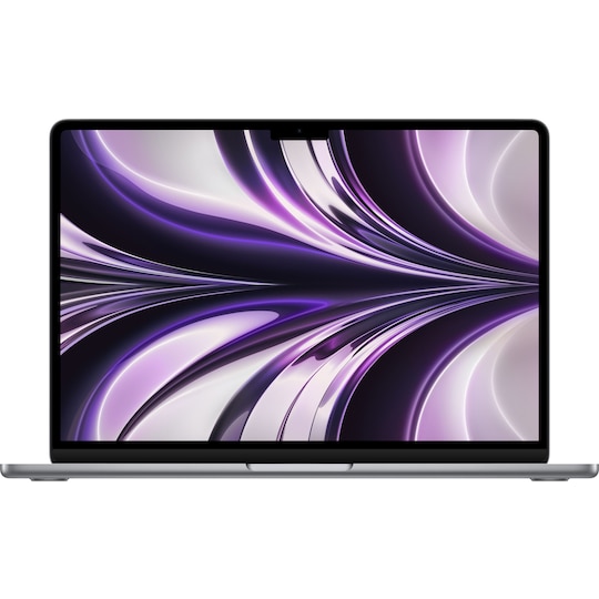 MacBook Air M2 2022 8/256 GB bærbar computer (Space Gray)