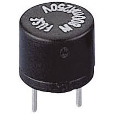 ESKA 887.014 Mikrosikring med radial tråd rund 0.5 A 250 V Træg -T- 1 stk