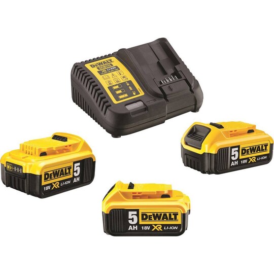 Dewalt DCB115P3-QW Værktøjsbatteri og oplader 1 stk