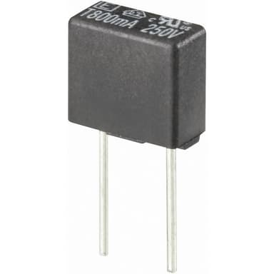ESKA 883006 Mikrosikring med radial tråd kantet 0.08 A 250 V Træg -T- 1 stk