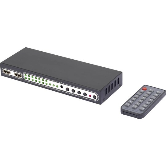 SpeaKa Professional 6 porte HDMI-matrix-Switch Med