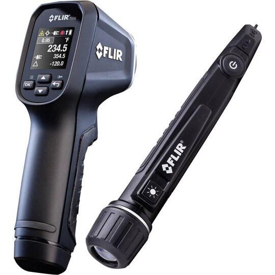 FLIR TG56+VP52 Infrarødt termometer Optik (termometer) 30:1 -30 - +650 °C Pyrometer