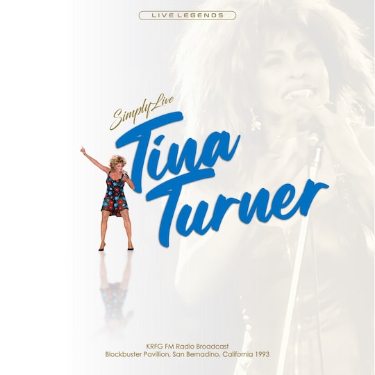 Tina Turner - Simply Live (blå vinyl 180 gram)