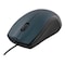 DELTACO wired optical mouse, 3 buttons with a scroll, 1200 DPI, blue