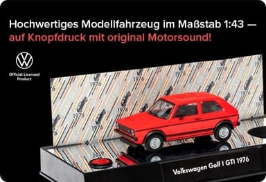 Franzis VW Golf GTI adventskalender