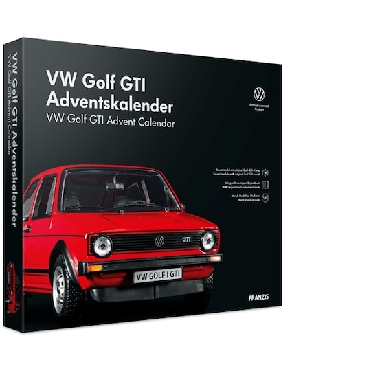 Franzis VW Golf GTI adventskalender