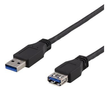 Câble d'Extension USB 3.0 (5Gbps) Court de 15,2cm (USB-A Mâle vers USB-A  Femelle) - Câble Économiseur de Port USB 3.1 Gen 1 - Noir