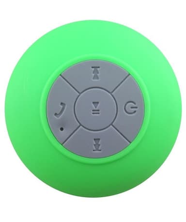 Vandtæt Bluetooth-højttaler med sugekop (grøn)