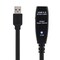 DELTACO PRIME aktiv USB 3.0-forlængerkabel, Type A han-hun,5m,sort