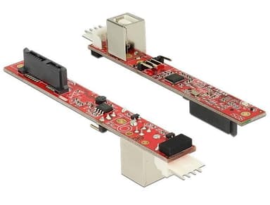 DeLOCK 62651 - Slim SATA 13-pin til USB 2.0 Type B hun adapter