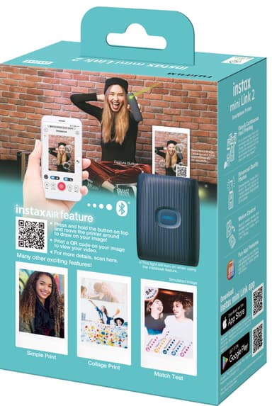 Fujifilm Instax Mini Link 2 smartphoneprinter (blue)